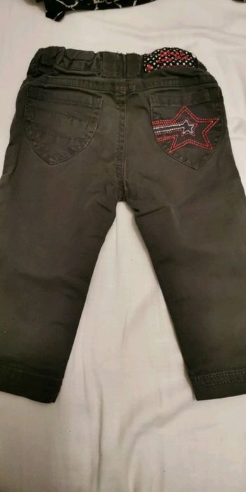 Pantalon toile 9-12 mois DPAM