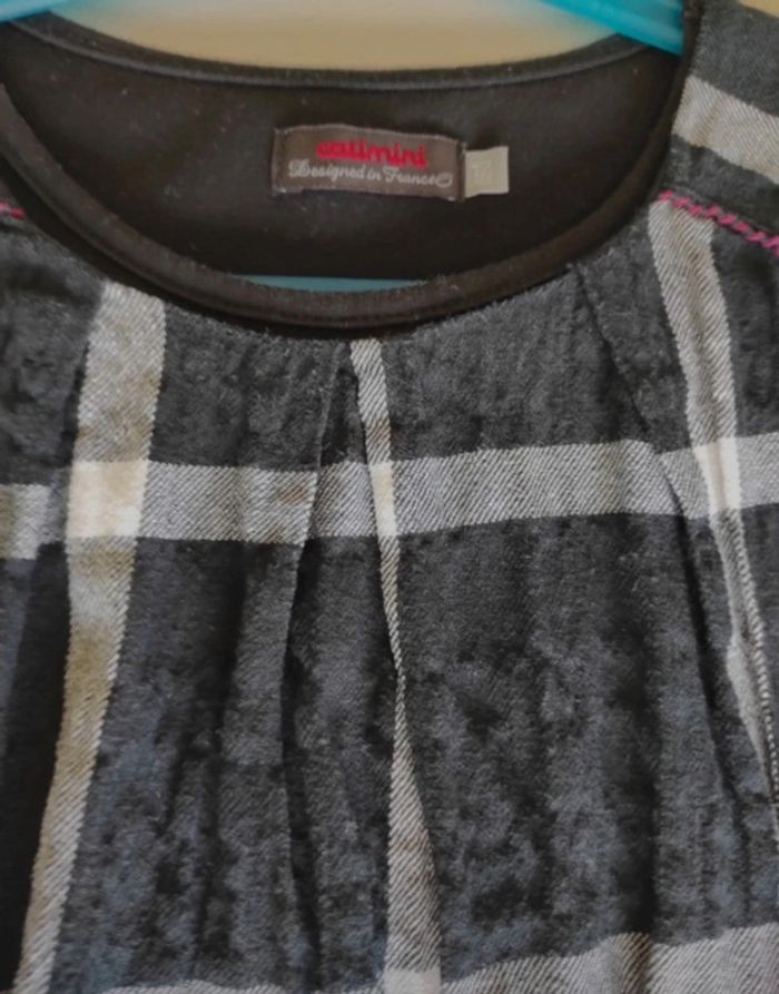 Robe 2 en 1 catimini à carreaux - photo numéro 3