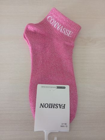 Chausse a paillettes 