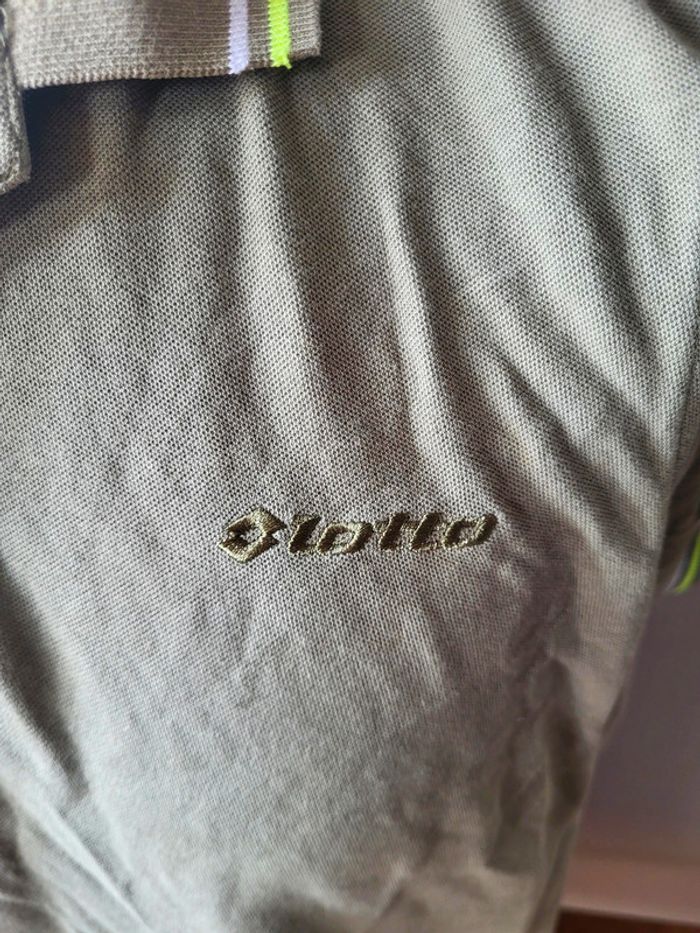 Joli polo Lotto Vintage taille M - photo numéro 2
