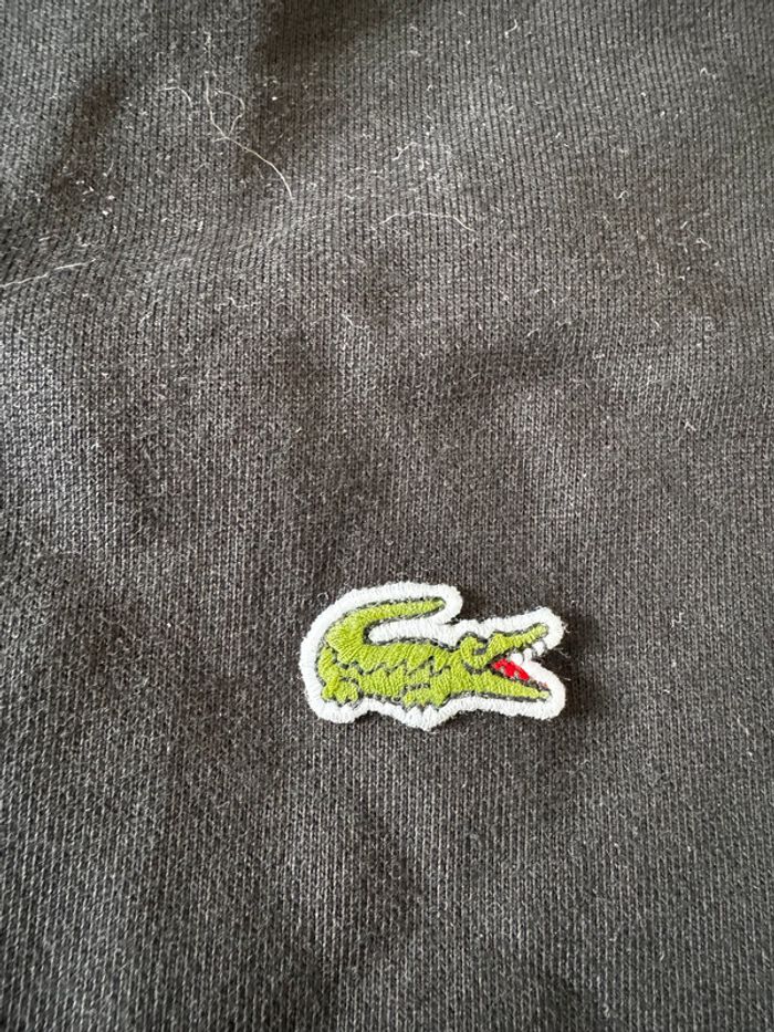 Gilet noir lacoste taille L pour femme, très bon état - photo numéro 3