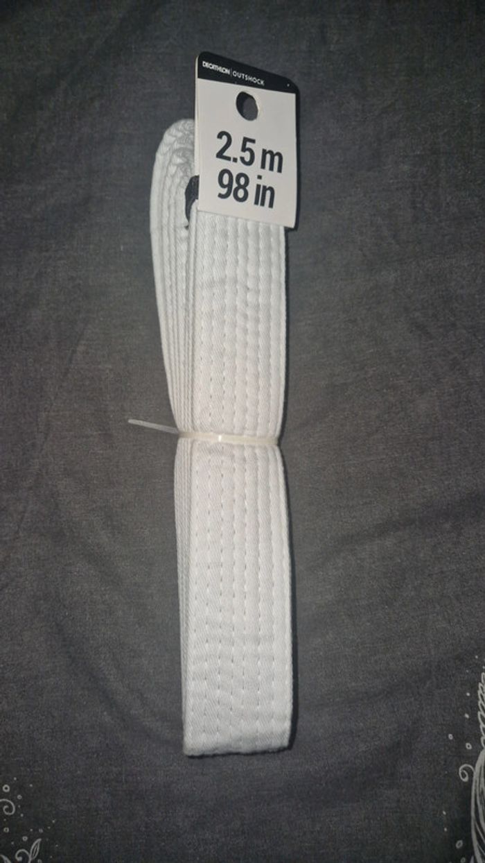 Ceinture kimono neuve decathlon 2.5m
