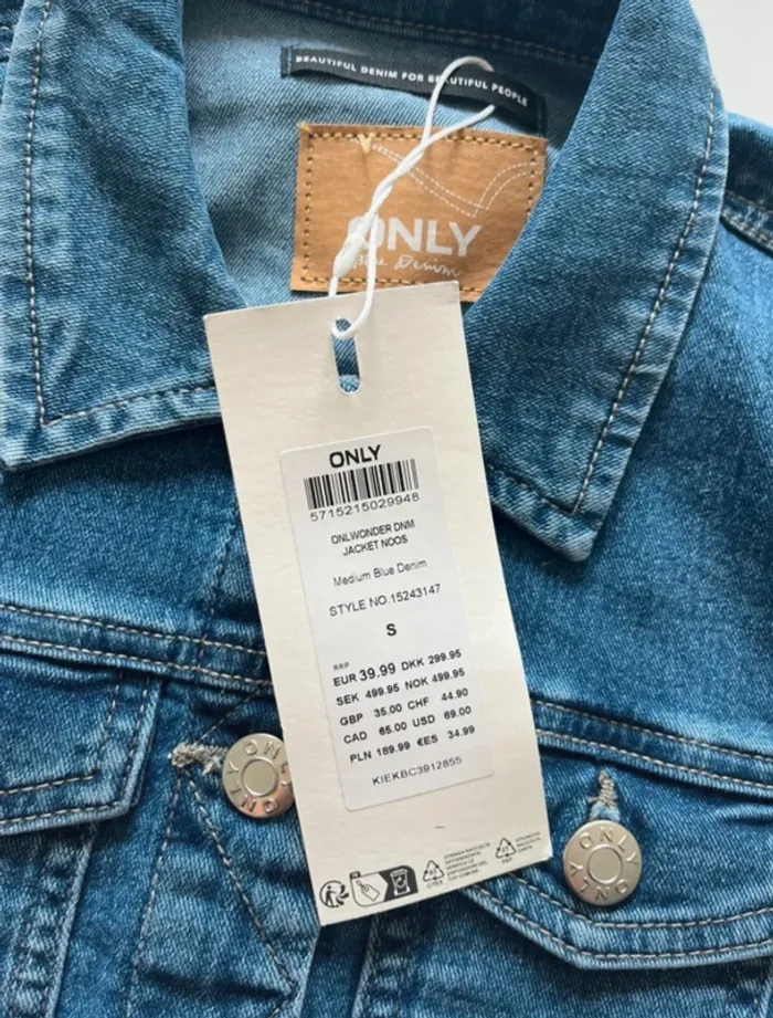 Veste en jean taille 36 - photo numéro 2