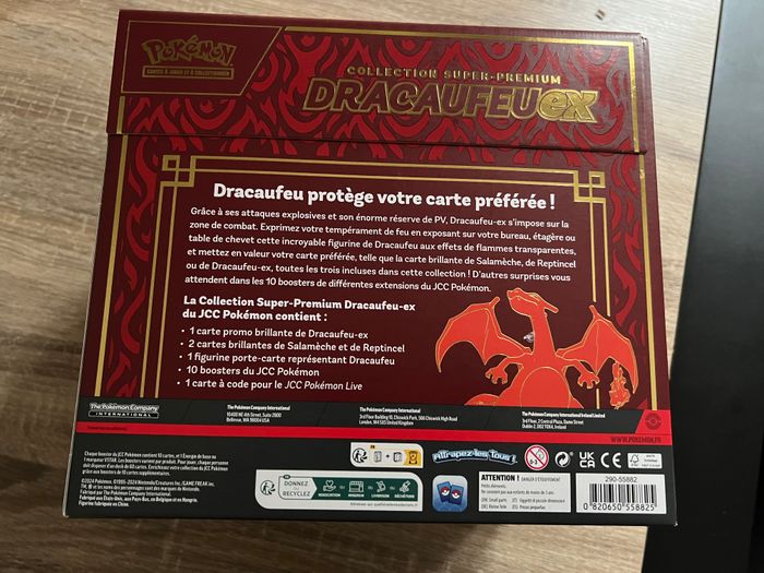 Coffret Dracaufeu Super Premium Ex - photo numéro 3