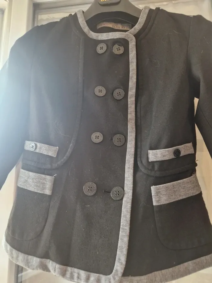 Petite veste noire zara - photo numéro 2