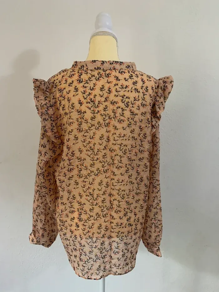 Blouse fleurie Kilky Paris – Taille L - Neuf - photo numéro 3