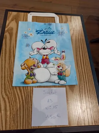 Sachet en papier Diddl A5 avec anses 15 1,50€