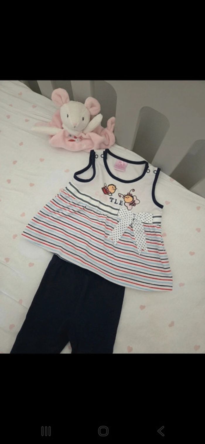 🥰 Ensemble bébé fille 6 mois - photo numéro 3