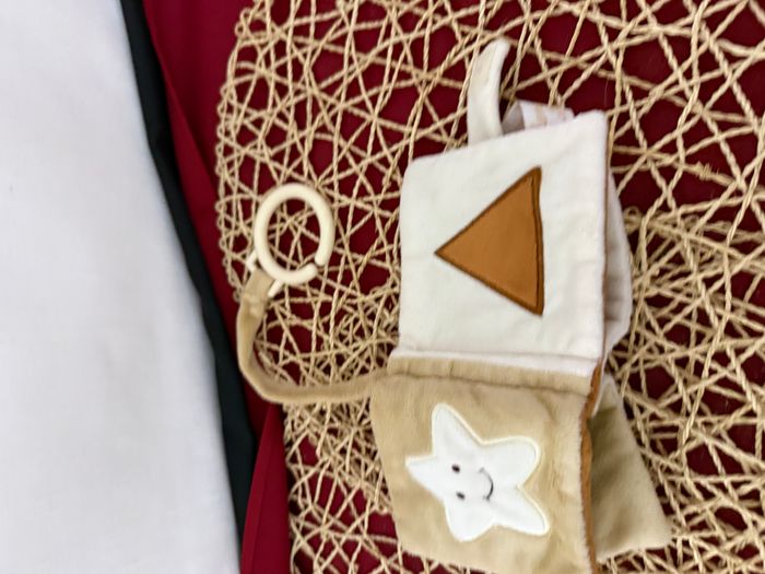 doudou ours tiamo collection livre beige en peluche - - photo numéro 2