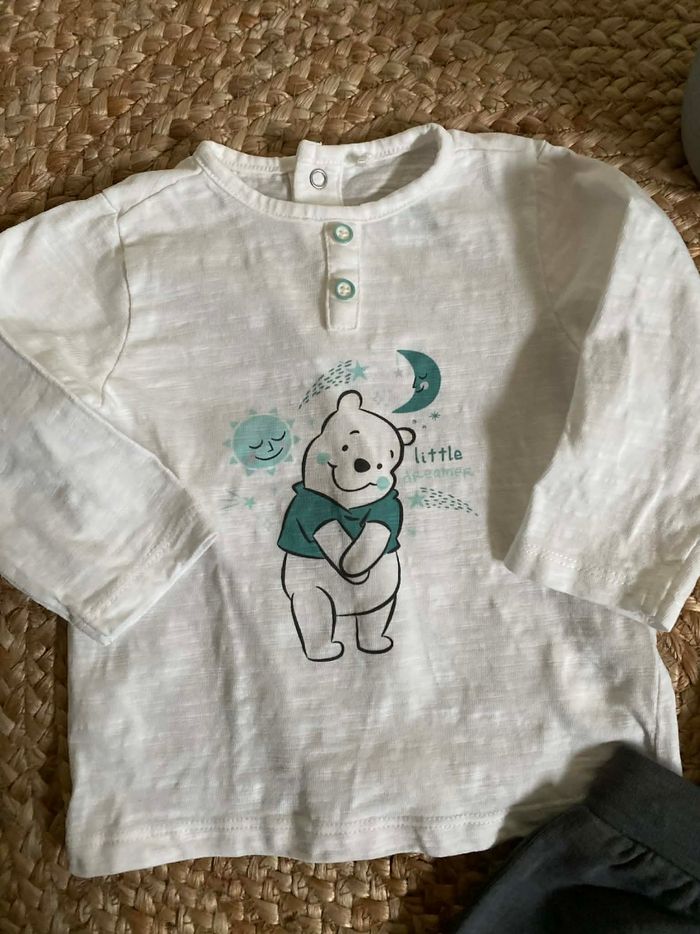 Ensemble 3 pièces Winnie l'ourson disney orchestra 6 mois - photo numéro 3