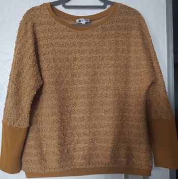 Pull original bi matière