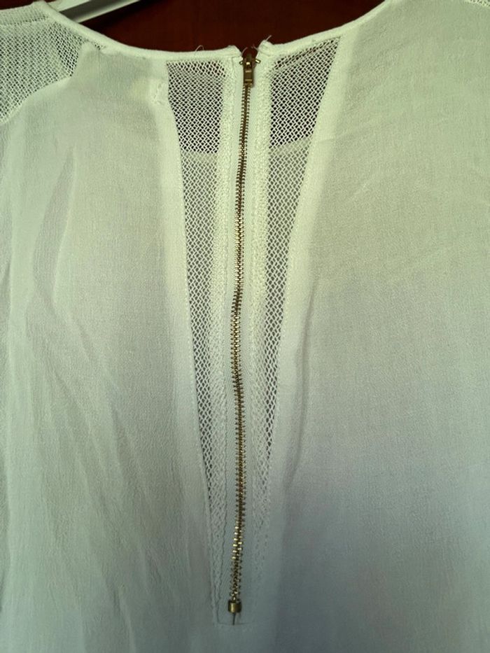 Blouse crème 38 Carminn neuve avec étiquette - photo numéro 5