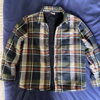 Chemise doublée à carreaux, TAO 8 ans