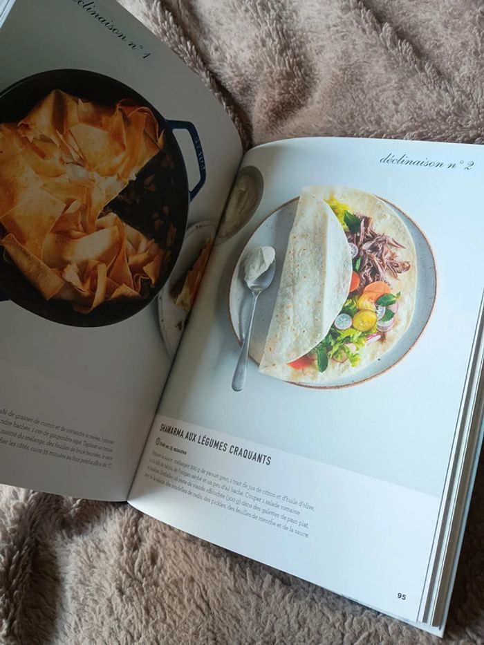 Livre de cuisine 1 plat 3 déclinaisons 0 déchets - photo numéro 2