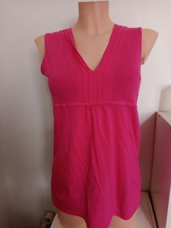 Débardeur femme rose 38/40