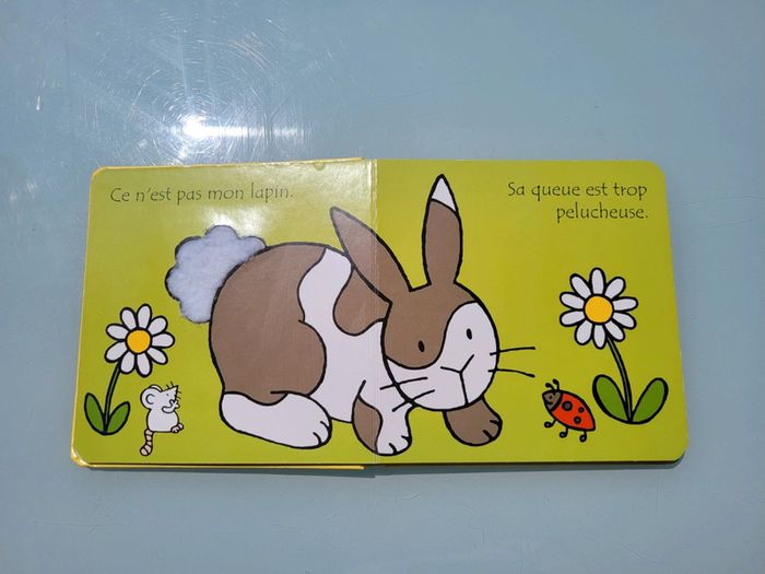 Livre à toucher Les Tout-doux Usborne 🐇 Où est mon lapin? 🐰 - photo numéro 4