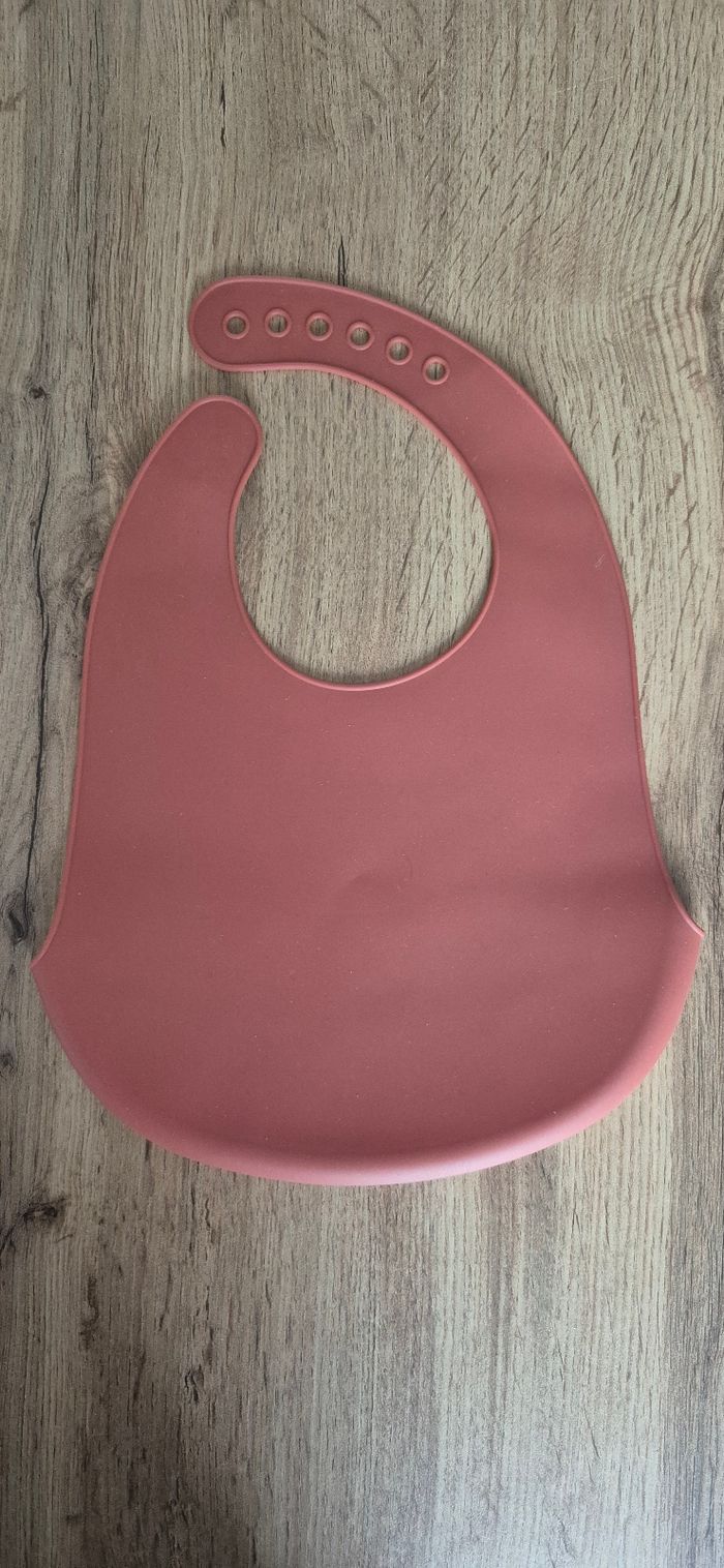 Bavoir zeeman terracotta - photo numéro 2