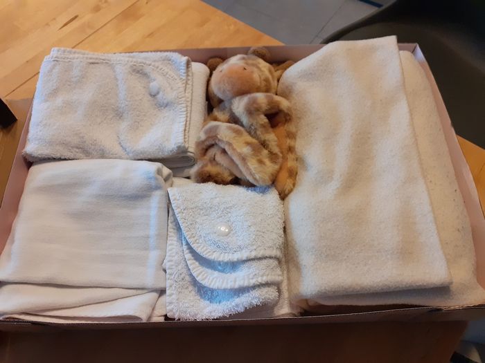 Lot couverture et doudou