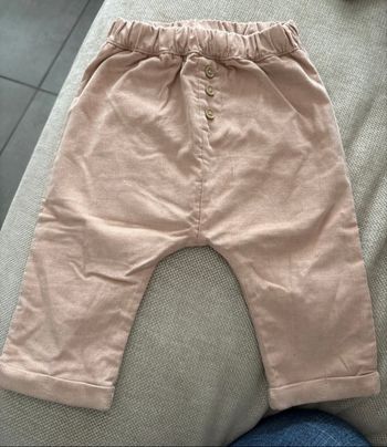 Pantalon velour