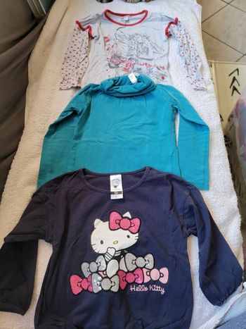Lot de 6 tee-shirts fille 3 ans
