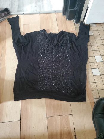 Haut paillettes L