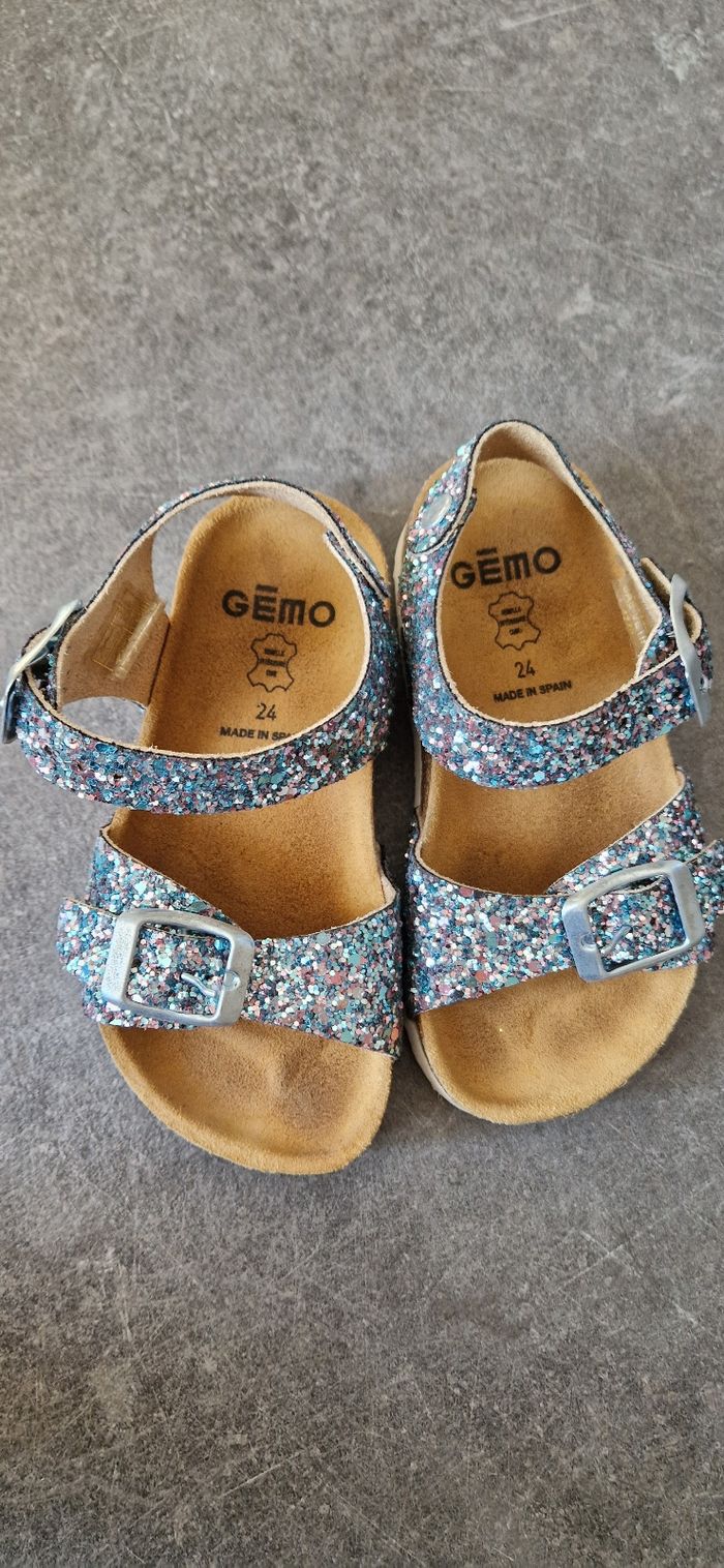Sandales pailletées Gémo - photo numéro 2