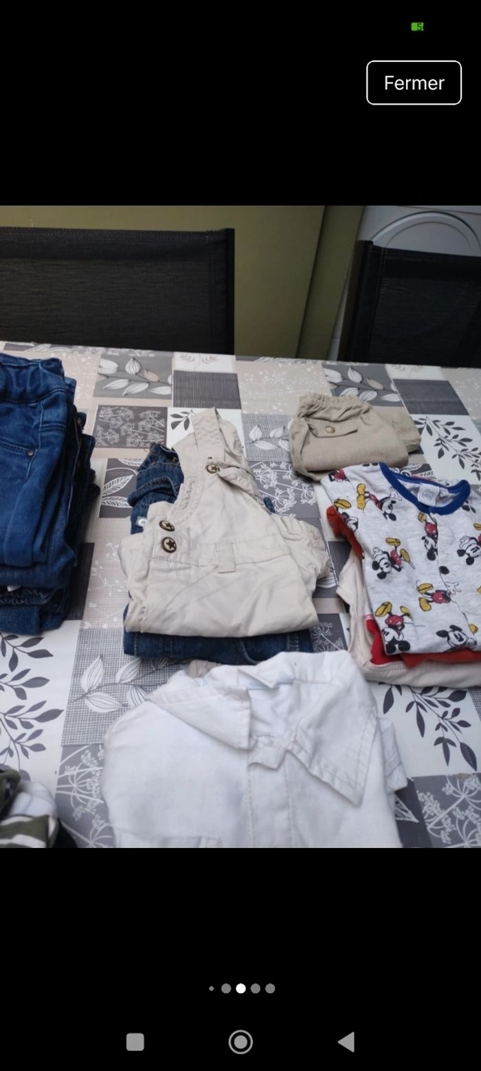 Lot vêtements 12 mois garçon - photo numéro 8