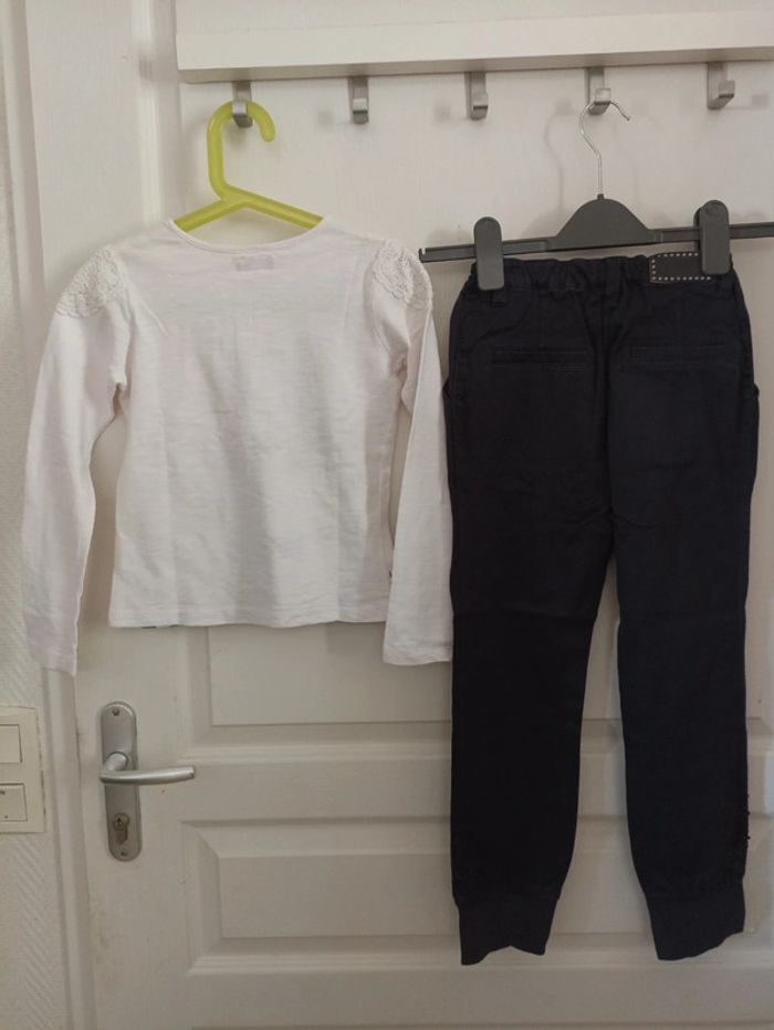 Ensemble 2p floral Marese 8 ans - photo numéro 5