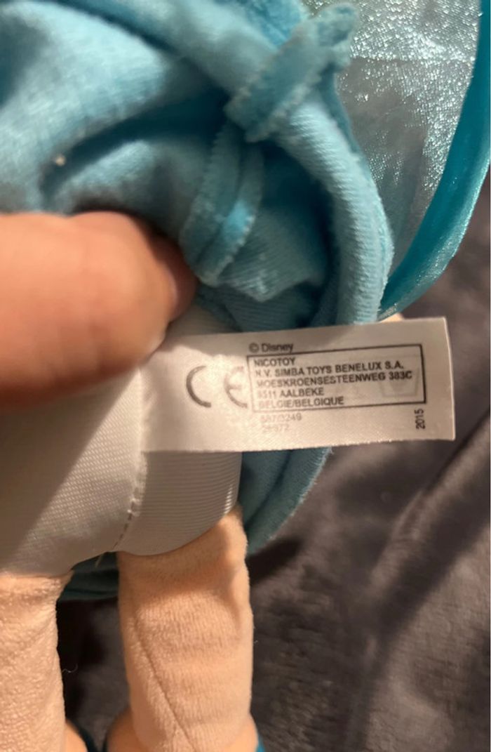 Peluche Elsa , la reine des neiges Disney excellent état - photo numéro 3
