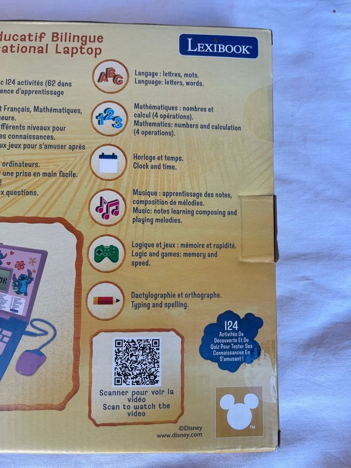 Ordinateur éducatif stitch - photo numéro 4