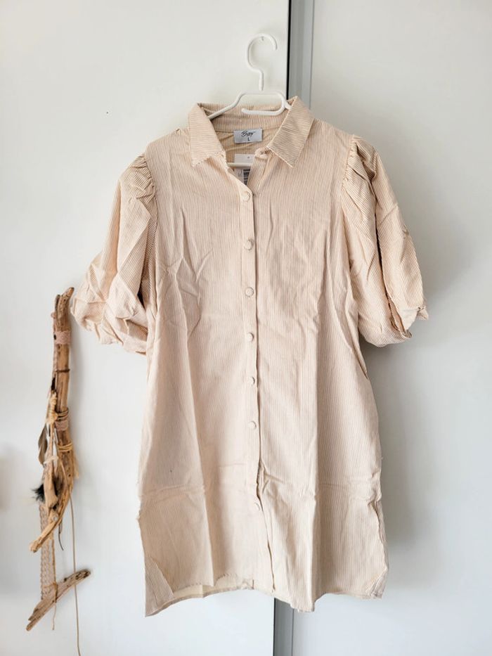 Robe d'été beige femme – Betty London - Taille L