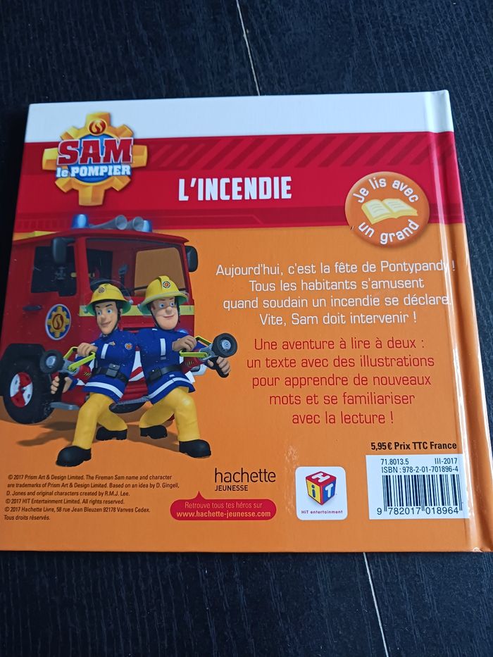 Livre sam le pompier - photo numéro 3