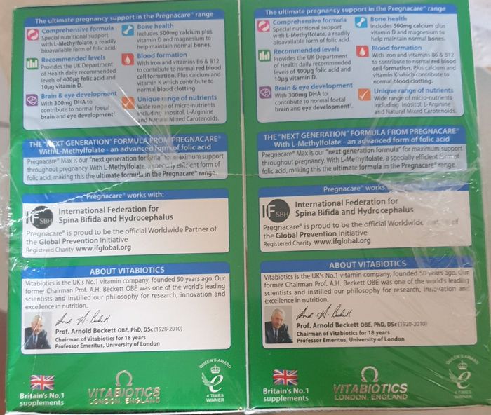 Compléments de grossesse - Pregnacare Max 4mois - photo numéro 3