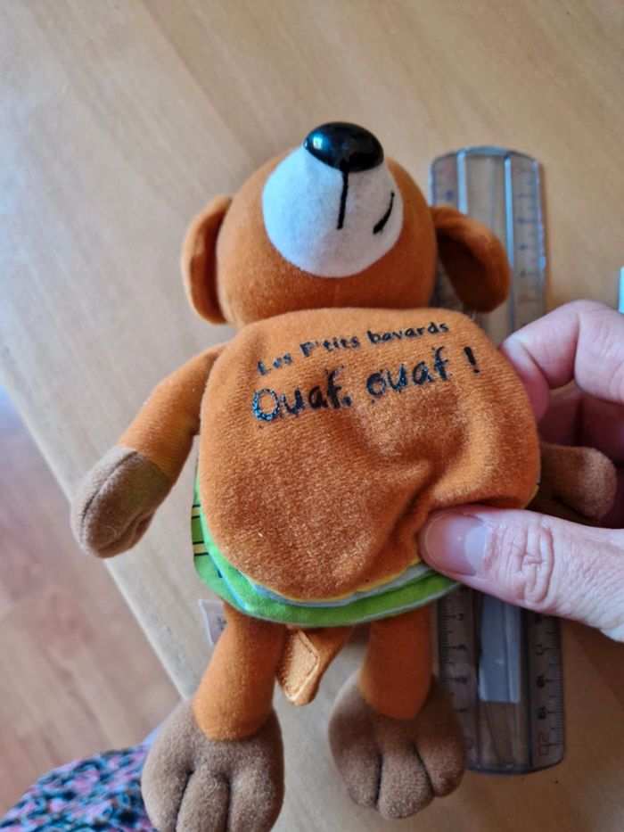 Peluche livre ouaf ouaf - photo numéro 5