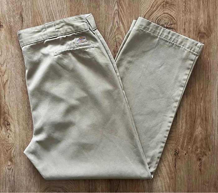 Pantalon large/baggy beige Dickies pour homme, taille W 38 (48 taille française) - photo numéro 2