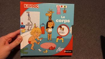 Livre pop up kididoc Le corps