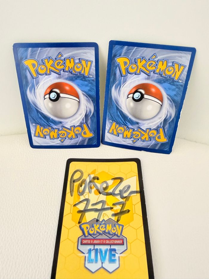 Lot Yanmega 8/114 Amonistar 19/124 turbo Pokémon - photo numéro 2