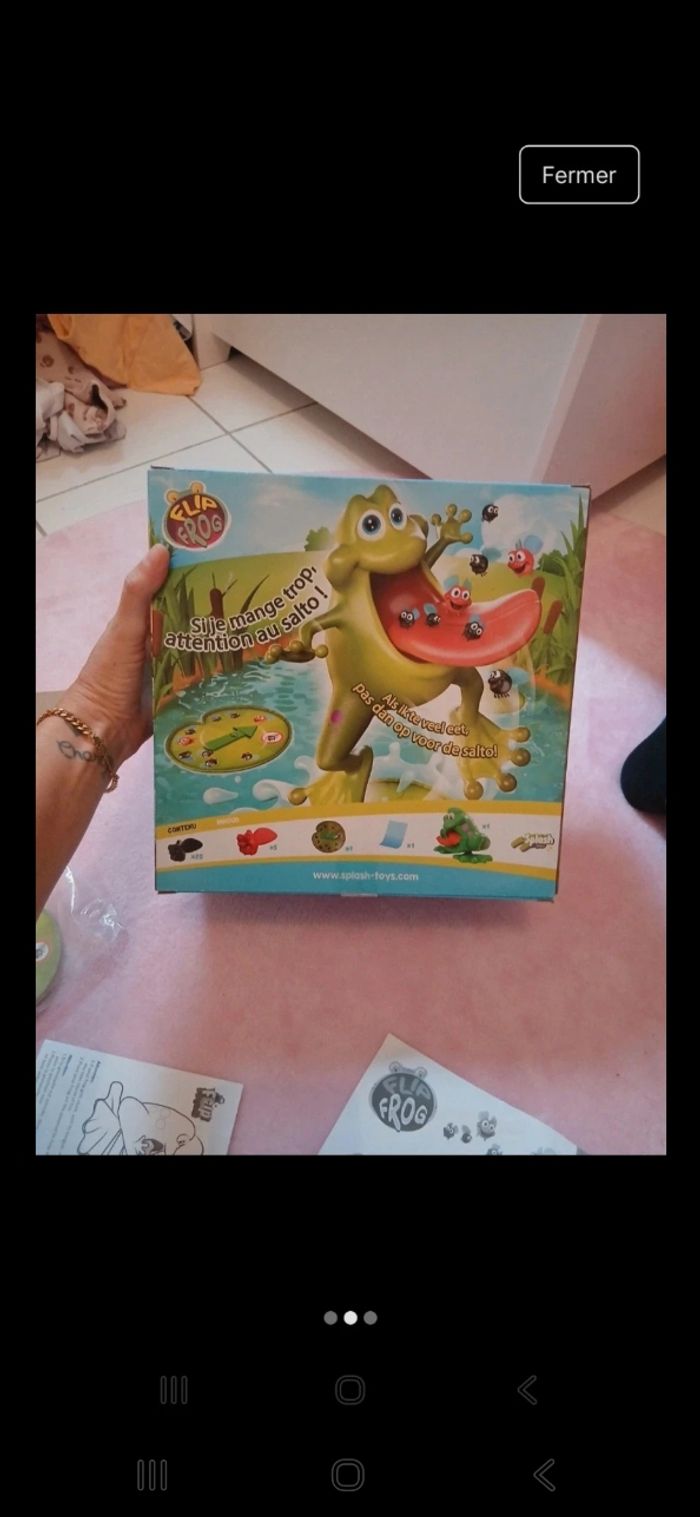 Flip frog jeu de société enfant - photo numéro 2