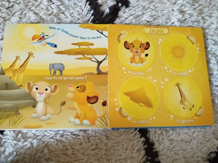 Livre "mon imagier puzzle" Disney Baby - photo numéro 2