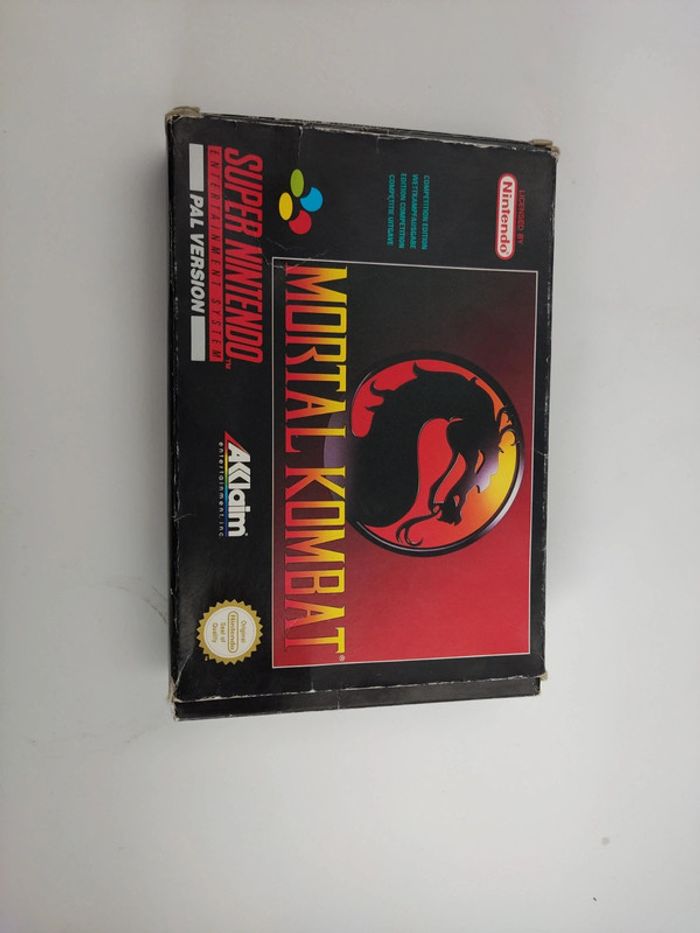 Jeu Super Nintendo - Mortal Kombat - snes fah complet - photo numéro 6