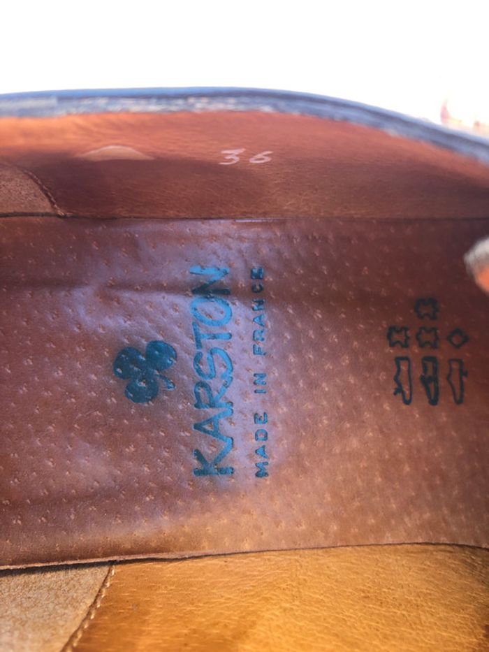 Chaussures 100% cuir Karston #vintage - photo numéro 4