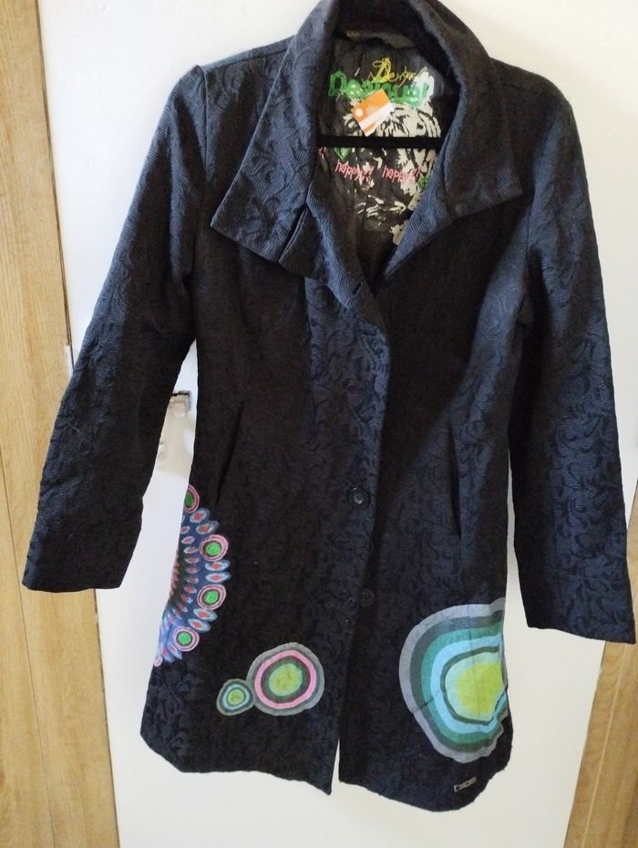 Manteau noir Desigual