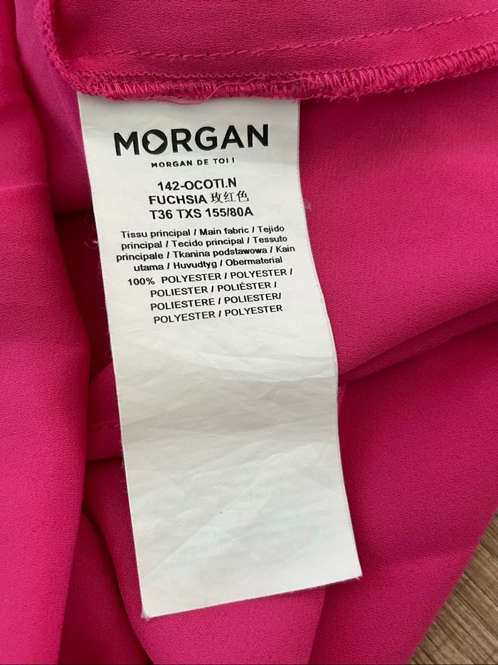 Blouse rose sans manches Morgan taille 36 jamais portée - photo numéro 10