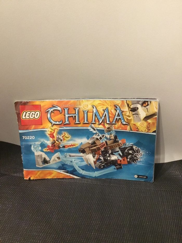 Lego Chima NOTICE set 70220 la moto sabre