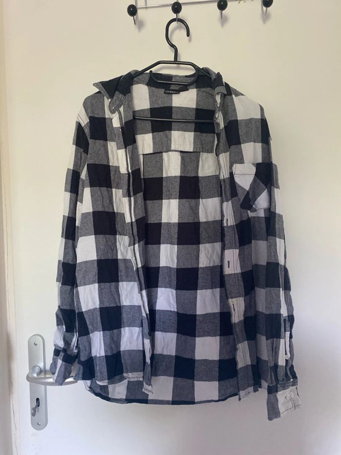 Chemise à carreaux femme