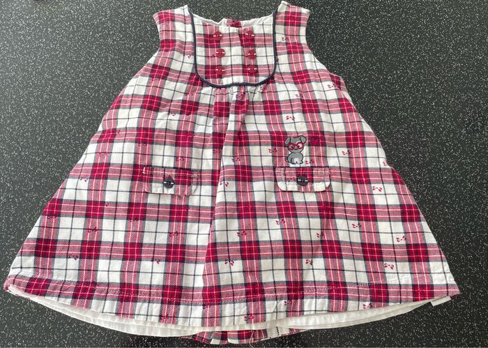Sergent Major - Robe à carreaux 3mois