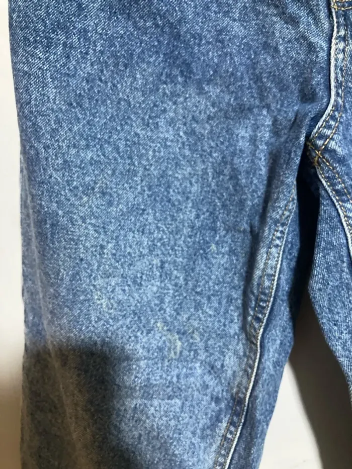 Jean mom bleu Bershka – Taille 34 - photo numéro 5