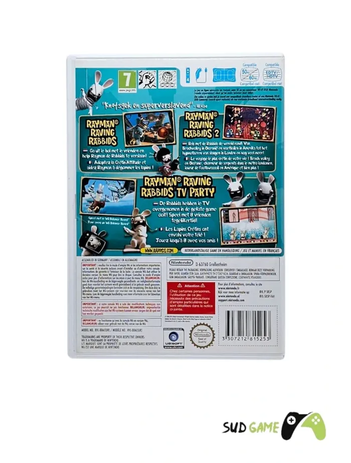 Nintendo Wii # Lapins Crétins Party Collection # - photo numéro 2