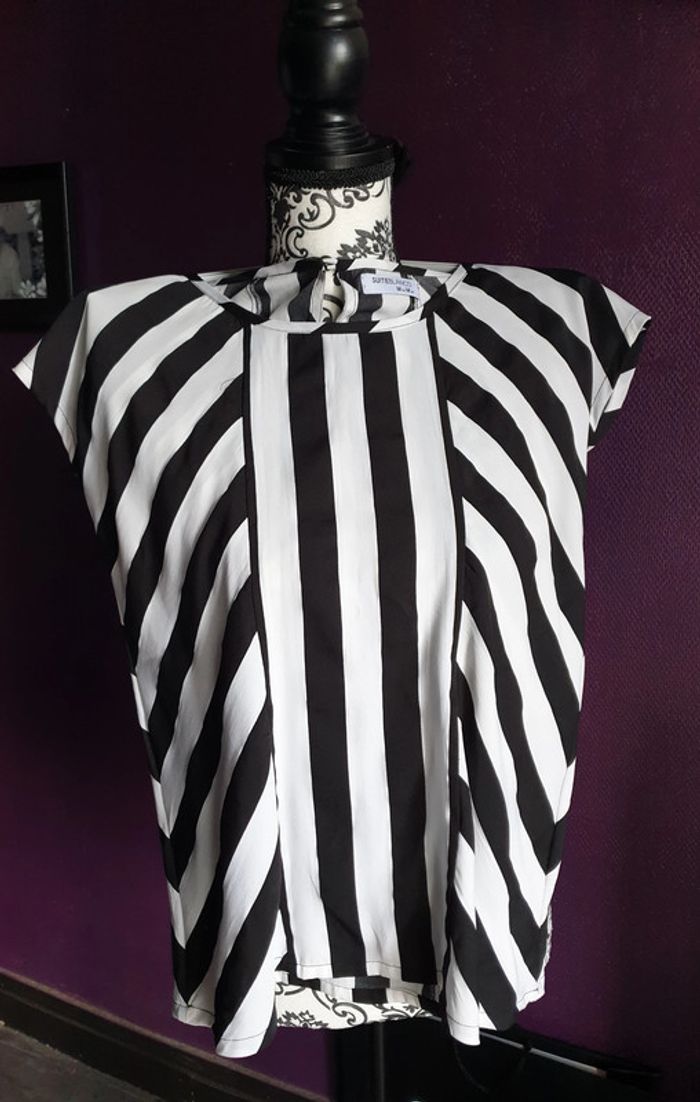 Tunique noir et blanche