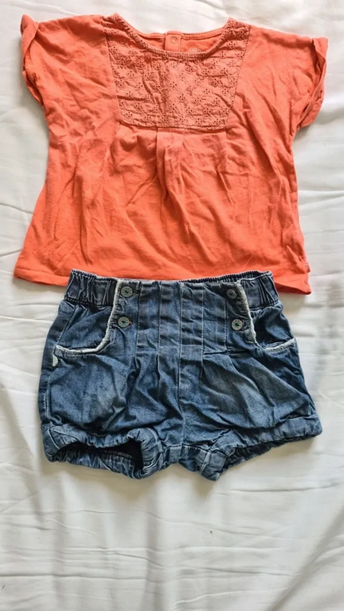 Ensemble short t-shirt
